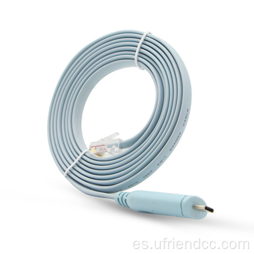 RS485/RS232 Serial FT232RL USB-C a RJ45 Cable de consola